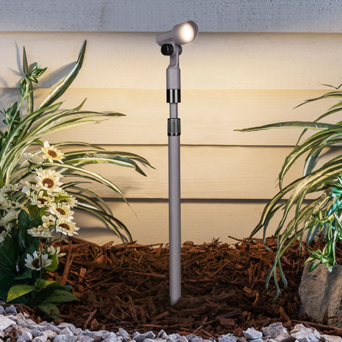 Duracell Niedervolt LED Garten Spot, LED Strahler mit max. 100 Lumen, max. 1Watt