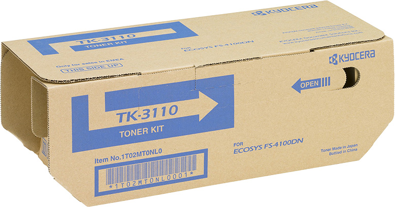 Kyocera Lasertoner TK-3110 schwarz 15.500 Seiten