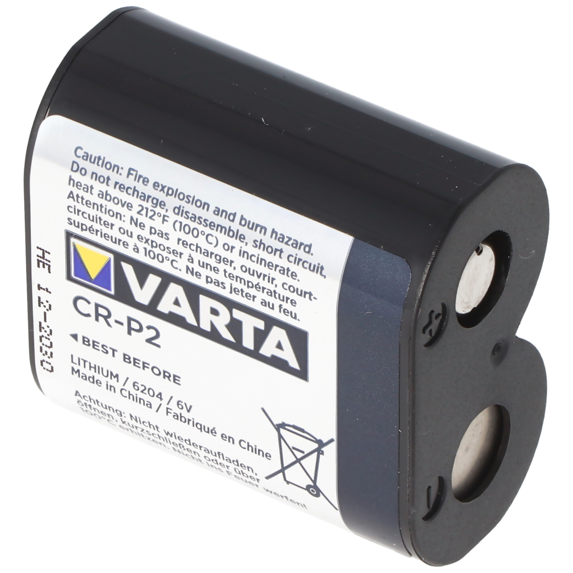 Varta CR-P2 6204 6 Volt Lithium Batterie