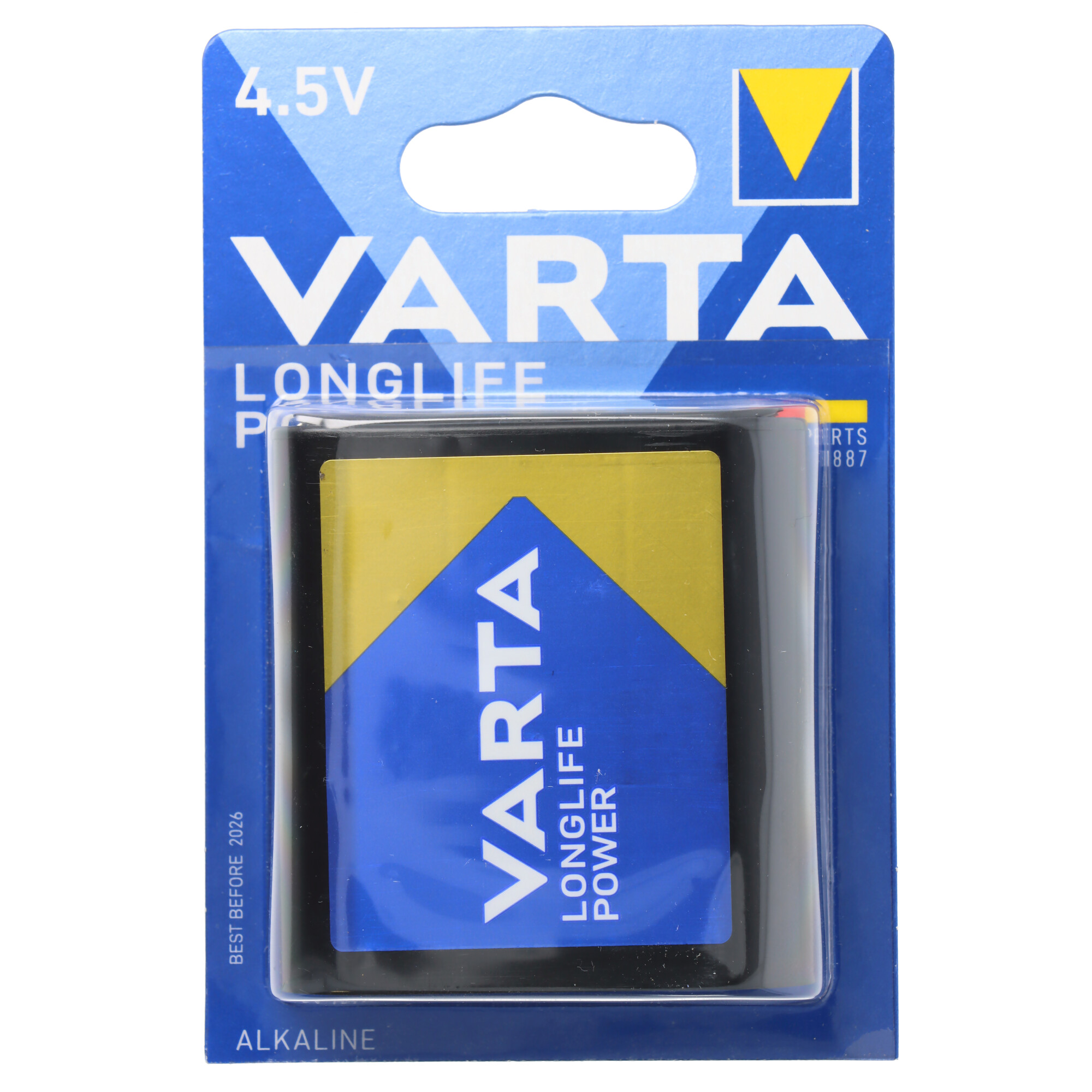 Varta Longlife Power (ehem. High Energy) 4,5V, MN1203, 3LR12, 3LR12P Flachbatterie