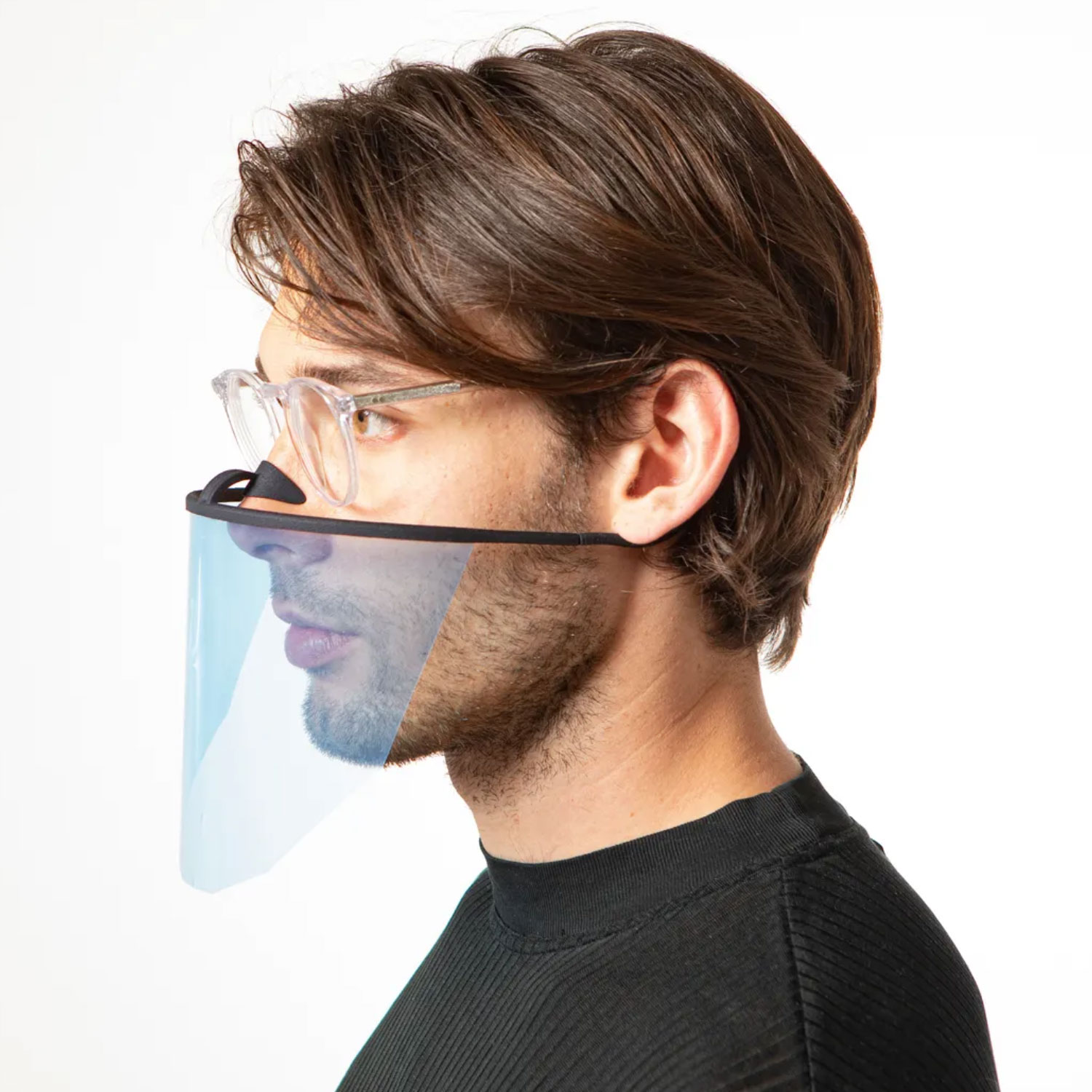 Norona Shield die transparente Schutzmaske für Ihren Mund- und Nasenbereich, viel Mimik wenig Maske, farblich sortiert