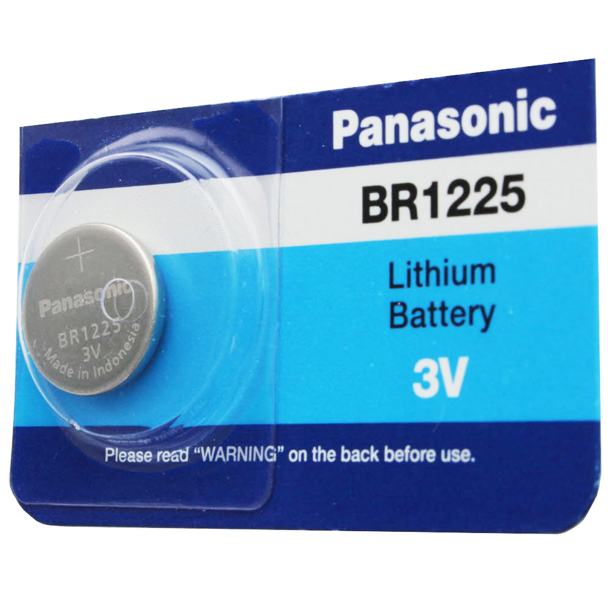 BR1225 Lithium Batterie Panasonic 2,5 x 12 mm