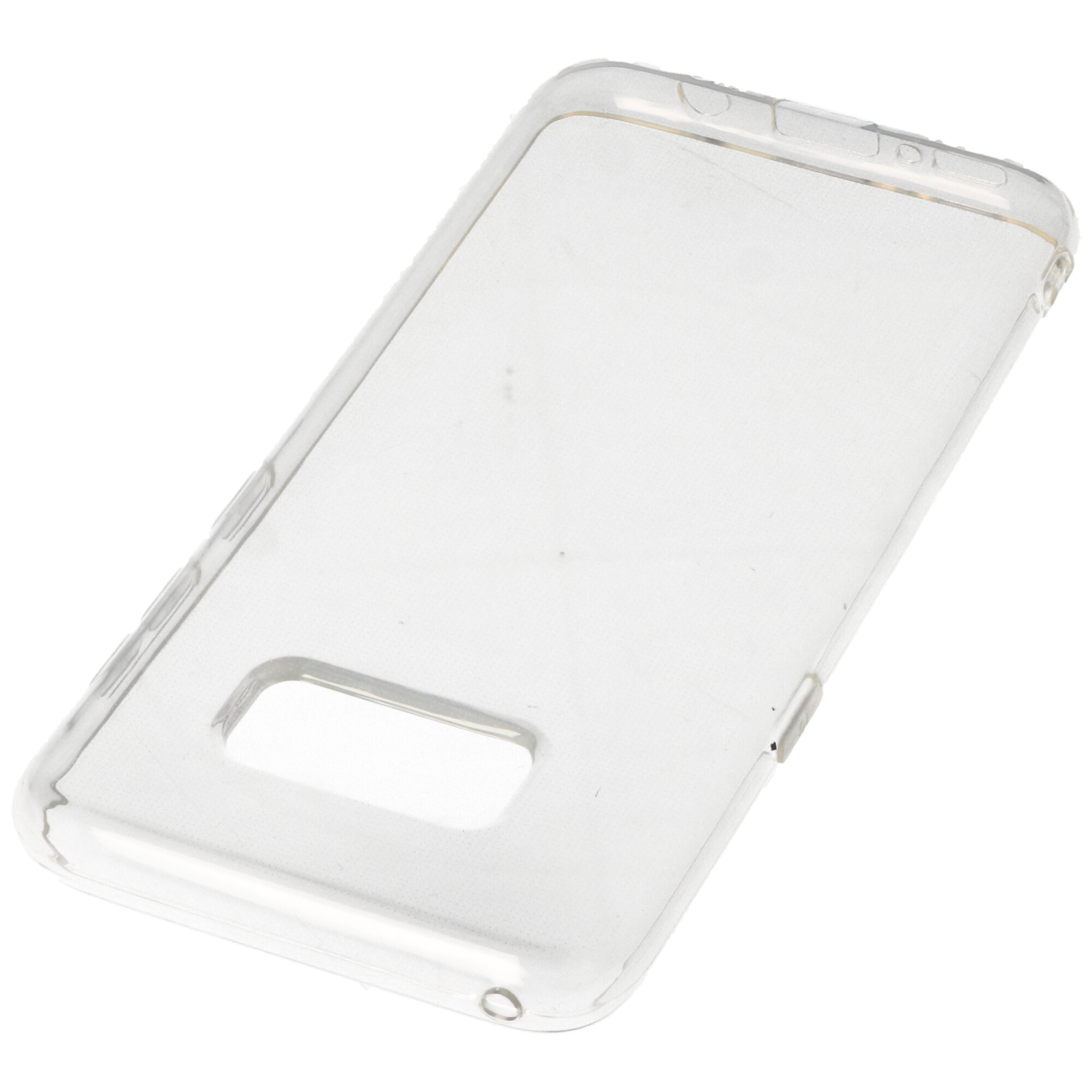 Hülle passend für Samsung Galaxy S8 - transparente Schutzhülle, Anti-Gelb Luftkissen Fallschutz Silikon Handyhülle robustes TPU Case