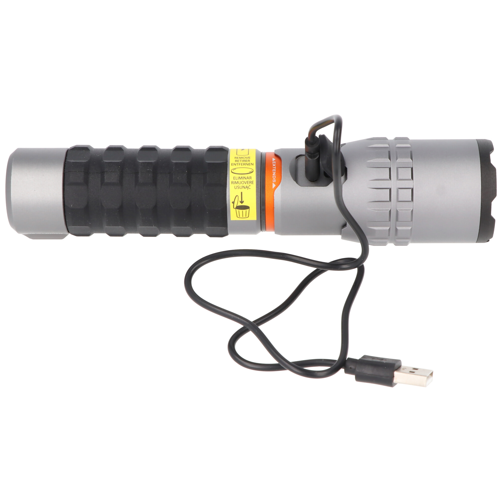 NEBO LED Taschenlampe SLYDE KING 2K mit bis zu 2000lm und 409m Leuchtweite integrierter Li-ion 18650 Akku 3,7V 2200mAh