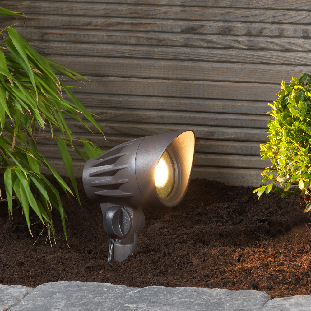 Duracell Niedervolt LED Garten Spot mit max. 400 Lumen, 4 Watt, Lieferung ohne das erforderliche Netzteil