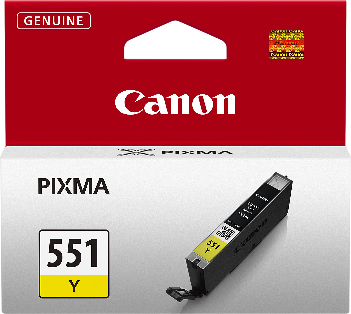 Canon Tintenpatrone CLI-551Y 7ml gelb