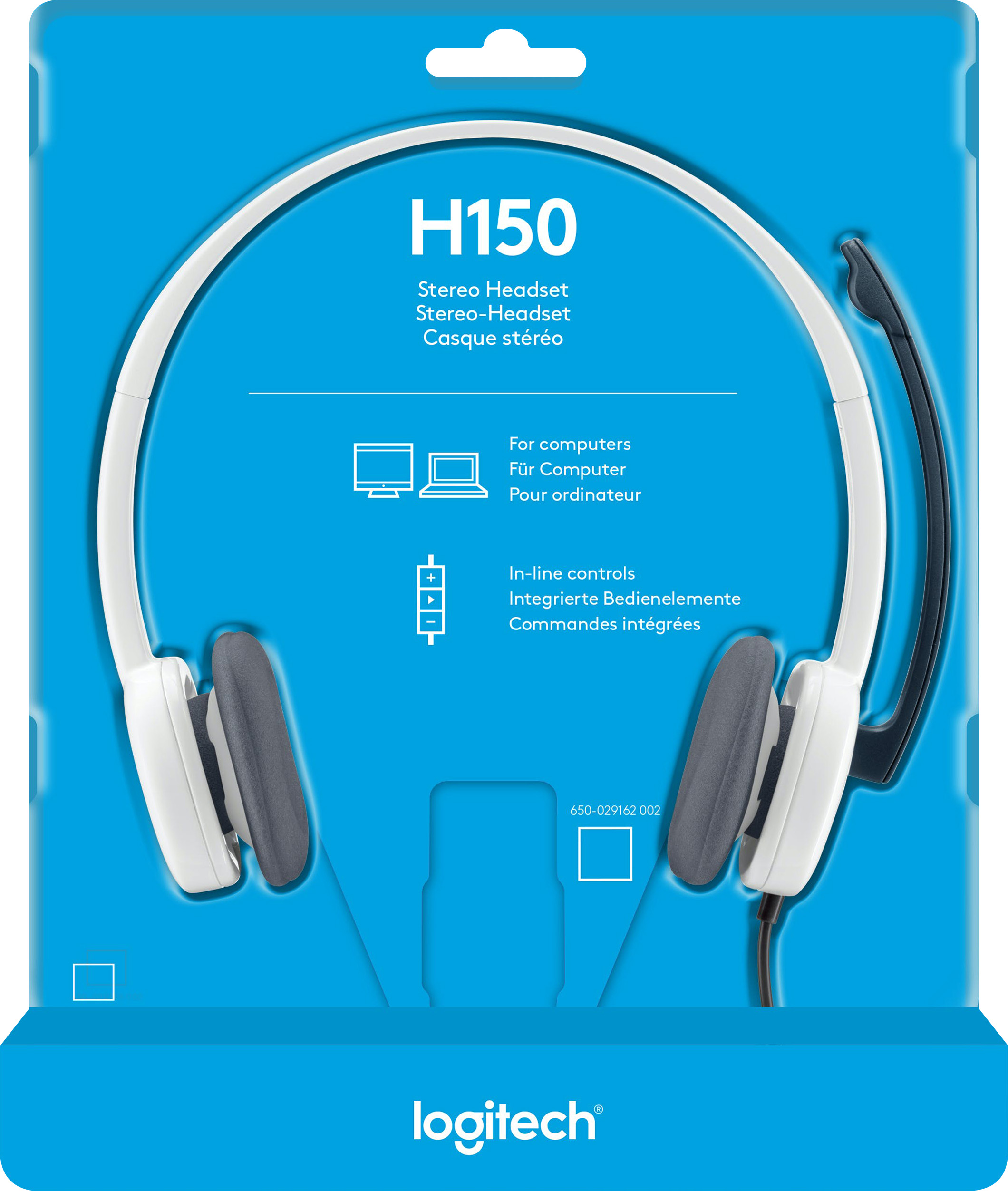 Logitech Headset H150, Audio, Stereo weiss, Retail