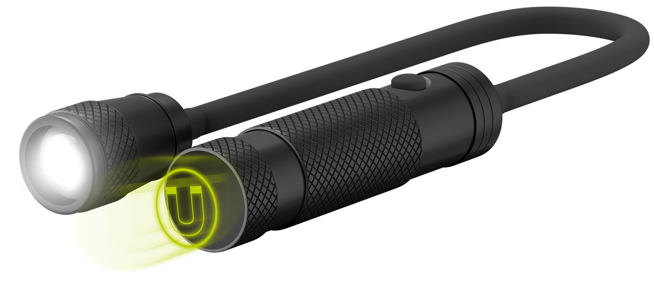 LED-Arbeitsleuchte Zoom 140 mit Magnet und biegsamen Hals, Taschenlampe ideal für Arbeit, Freizeit und Pannenhilfe, 140 Lumen