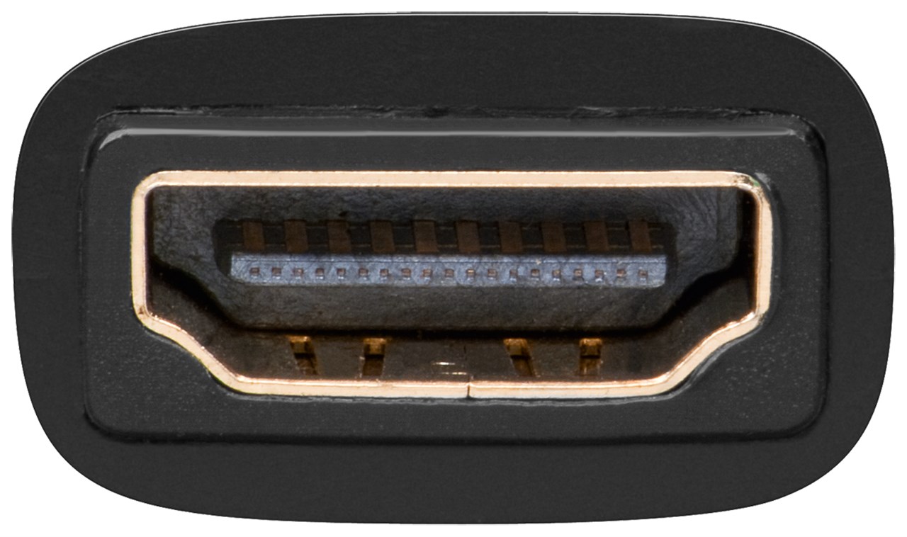 Goobay HDMI™/DVI-I-Adapter, vergoldet - HDMI™-Buchse (Typ A) > DVI-I-Buchse Dual-Link (24+5 pin)