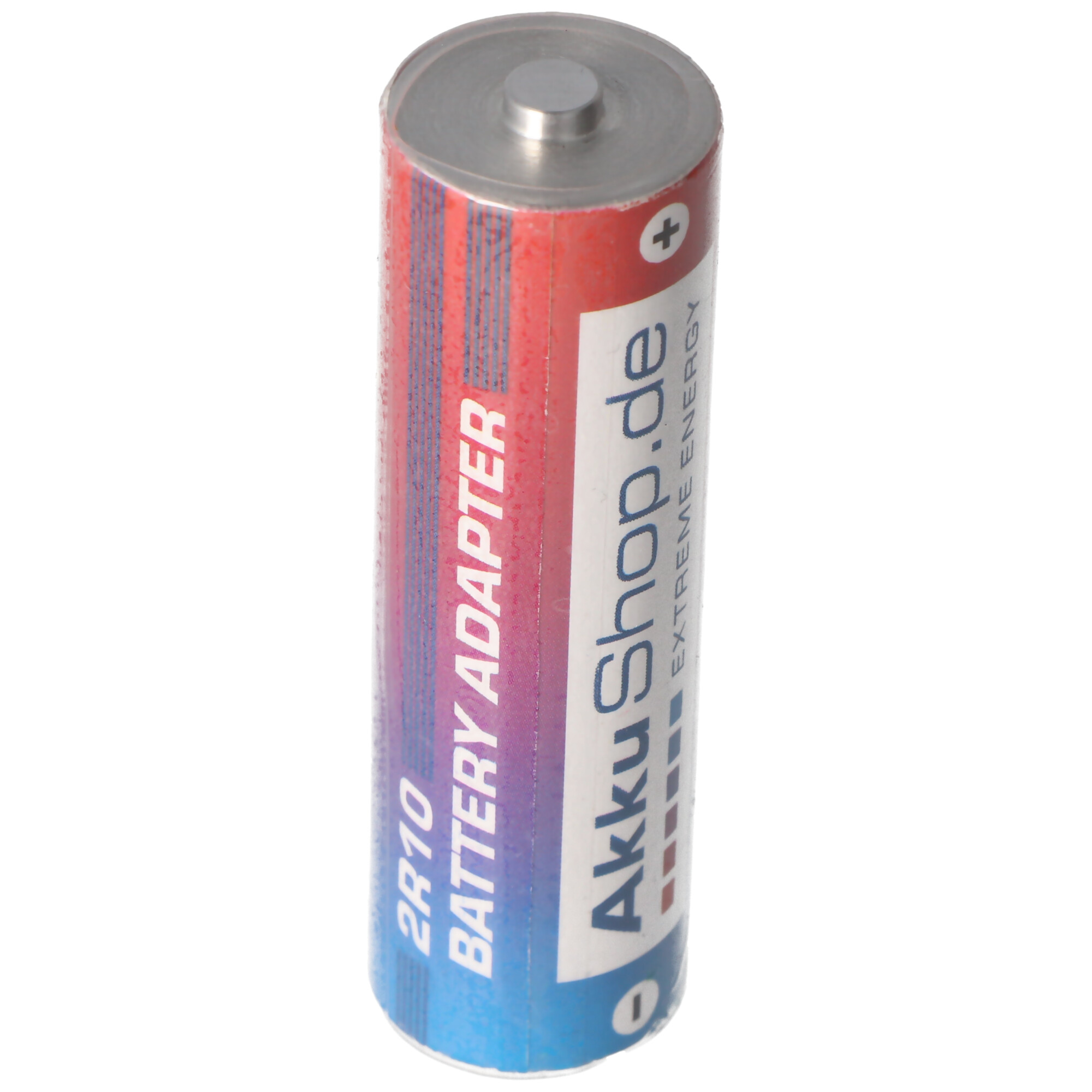 Adapter Batterie 2R10 Duplex Stab-Batterie, 2R10R, 3010, 2010, 3,0 Volt 73x21mm max. 1600mAh