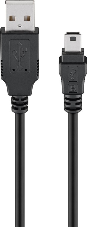 USB 2.0 Hi-Speed Kabel, USB 2.0 Stecker auf USB 2.0-Mini-Stecker, USB zu USB Mini-Stecker