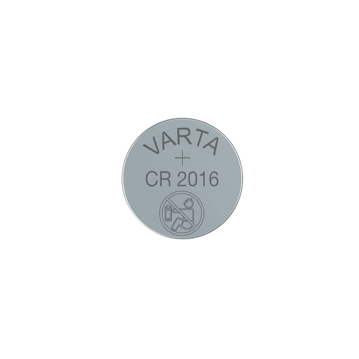 Varta CR2016 Lithium Batterie 20 Stück lose verpackt im 20er Tray