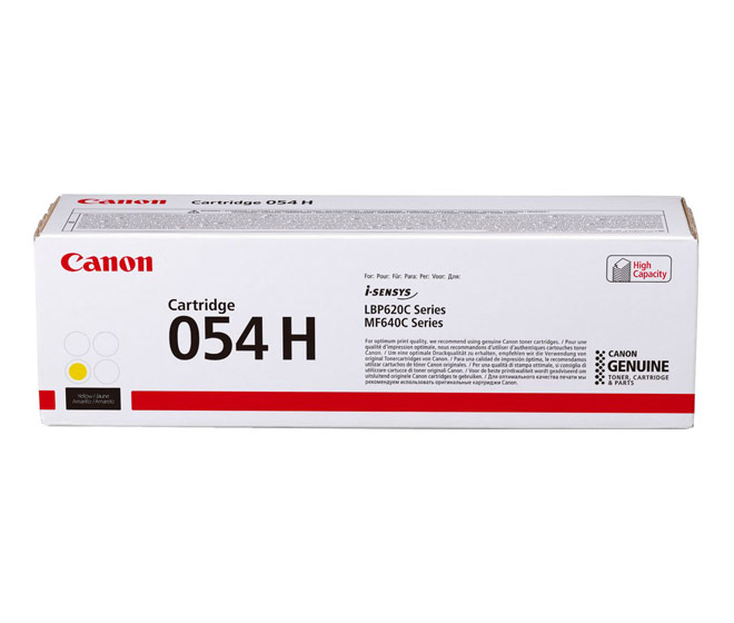 Canon Lasertoner 054H gelb 2.300 Seiten