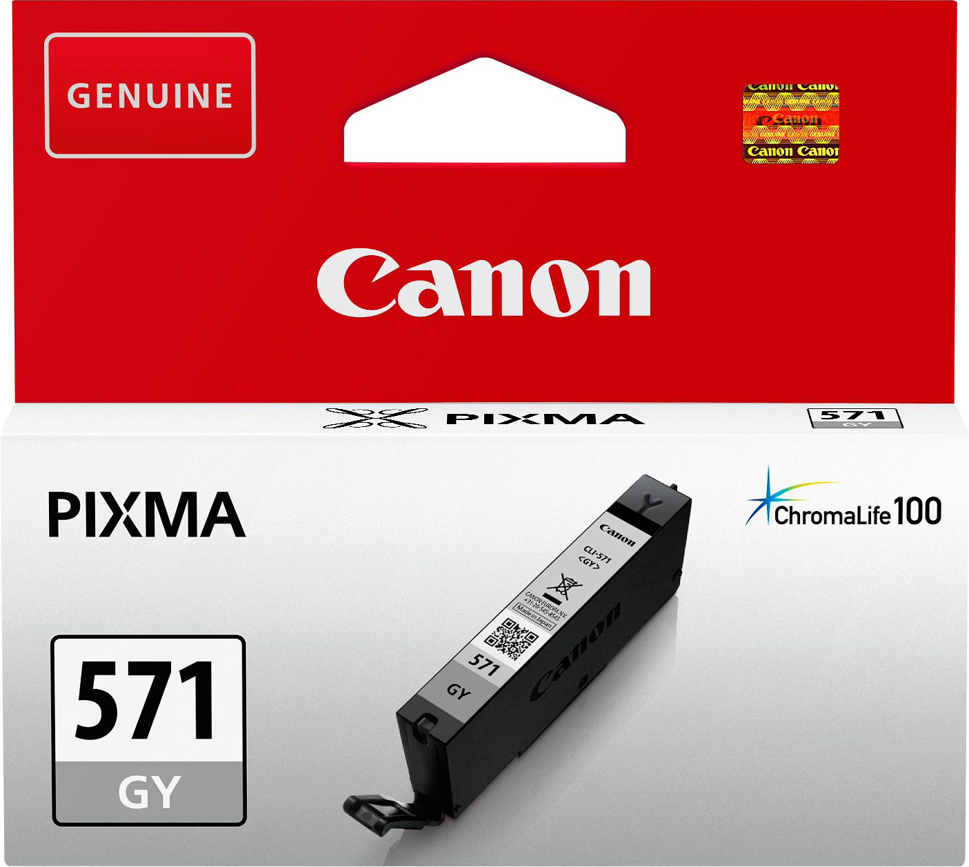 Canon Tintenpatrone CLI-571GY 7ml grau