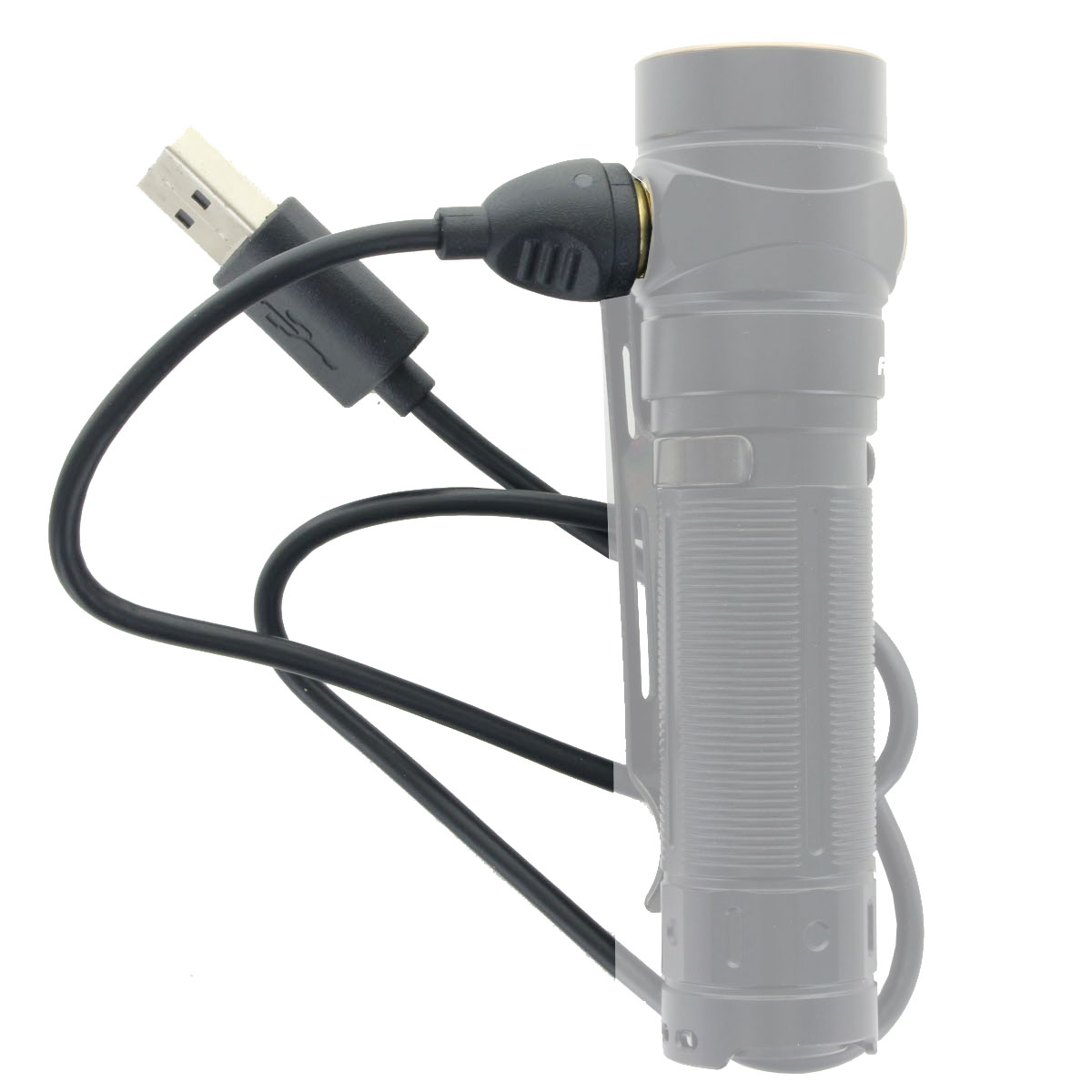 USB Magnet Ladekabel exakt passend für die Fenix E18R und E30R LED Taschenlampe