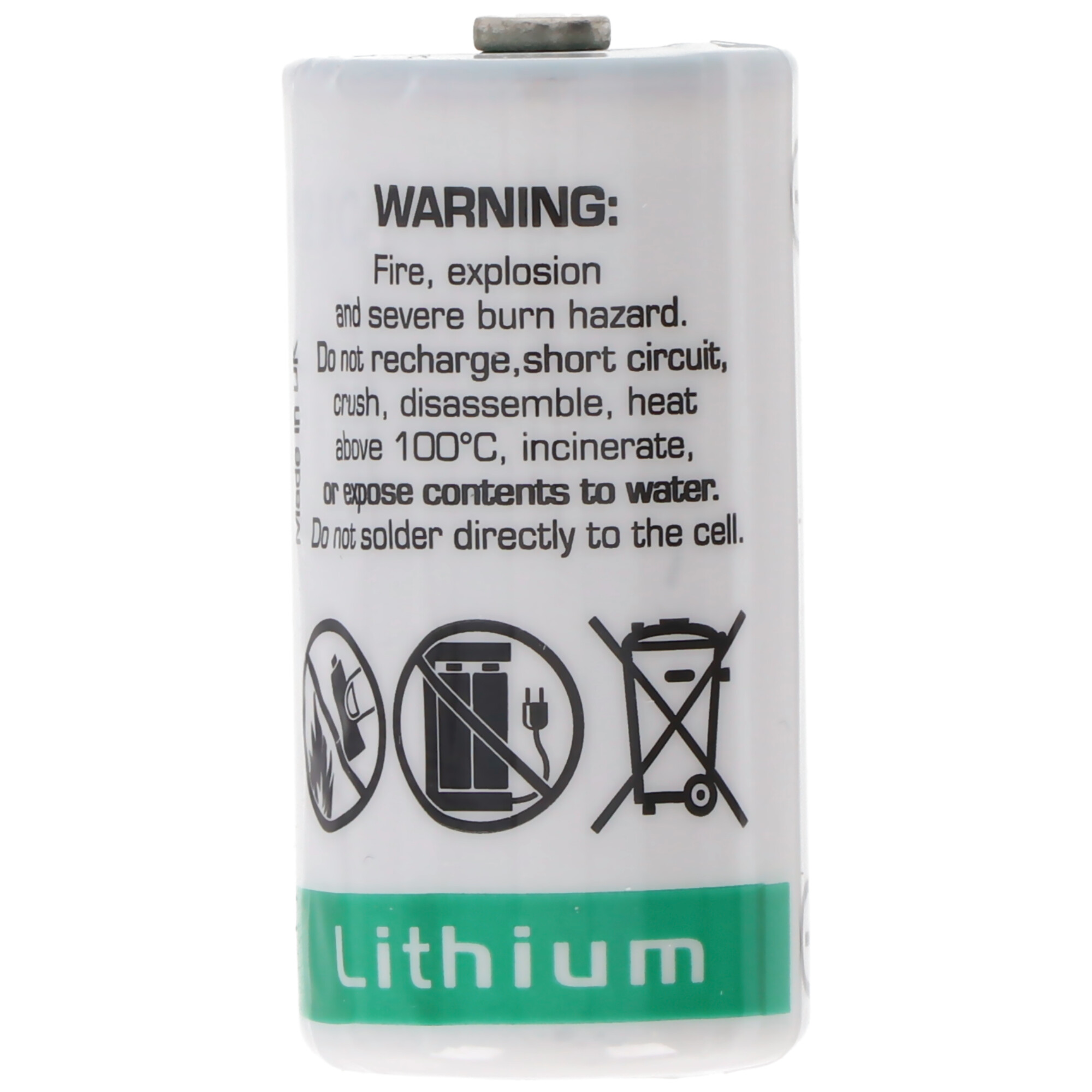 Saft Lithium LS-17330 3,6 V 2,1 Ah