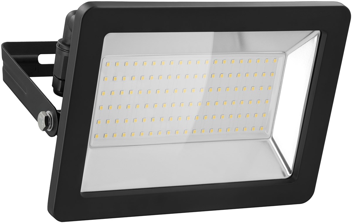 Goobay LED-Außenstrahler, 100 W - mit 8500 lm, neutralweißem Licht (4000 K) und M16-Kabelverschraubung, für den Außeneinsatz geeignet (IP65)