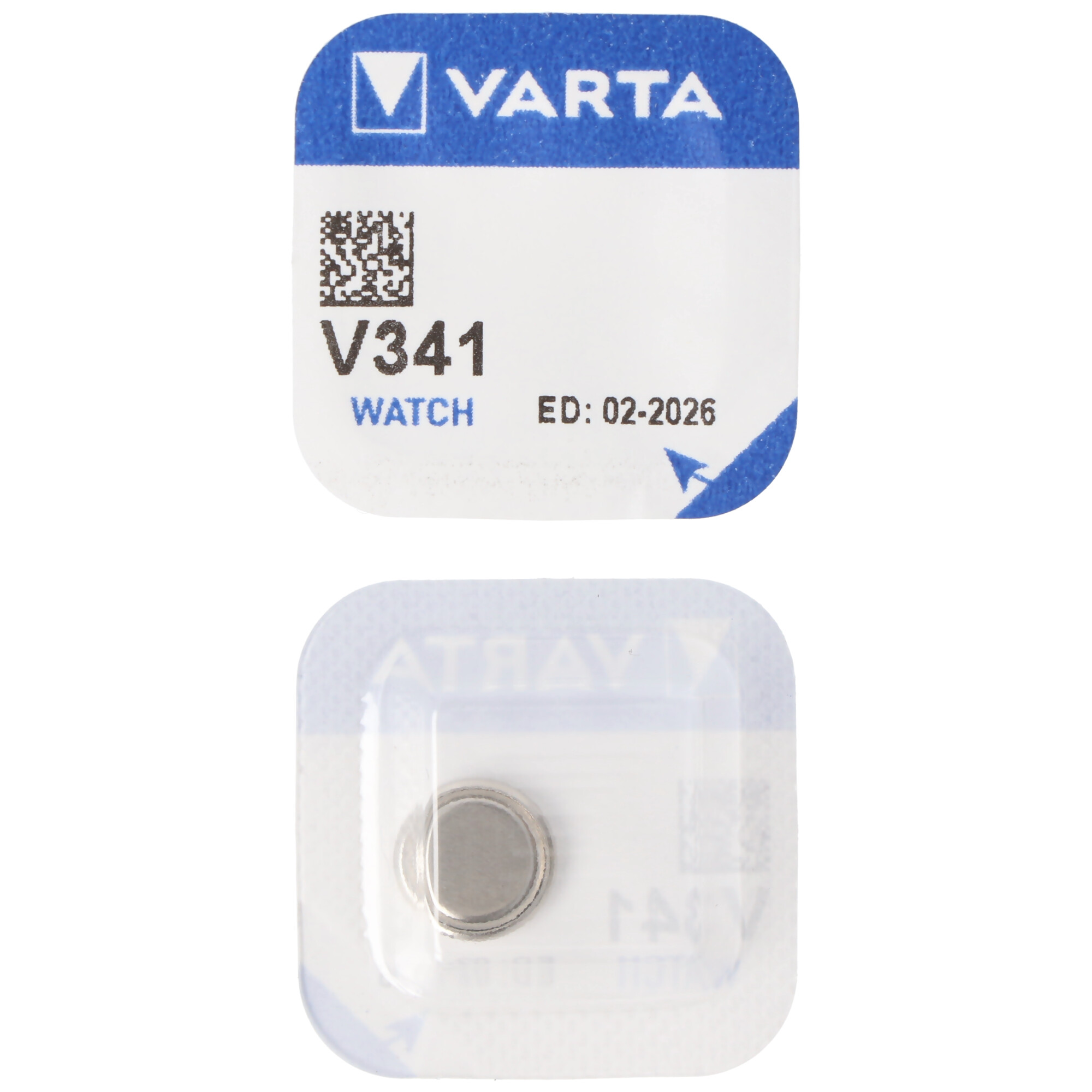 341, Varta V341, SR714SW Knopfzelle für Uhren etc.