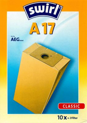 Swirl Staubsaugerbeutel A17 Classic aus Spezialpapier für AEG Staubsauger