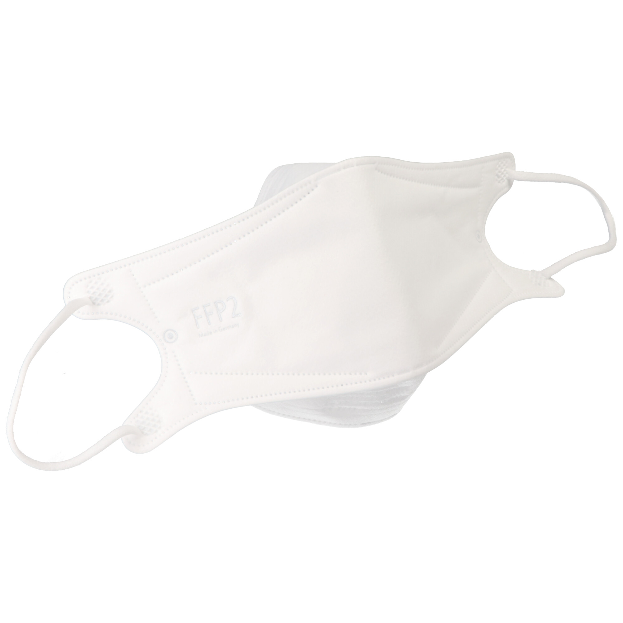 ​10 Stück FFP2 Maske Weiß, zertifiziert nach DIN EN149:2001+A1:2009, partikelfiltrierende Halbmaske, FFP2 Schutzmaske