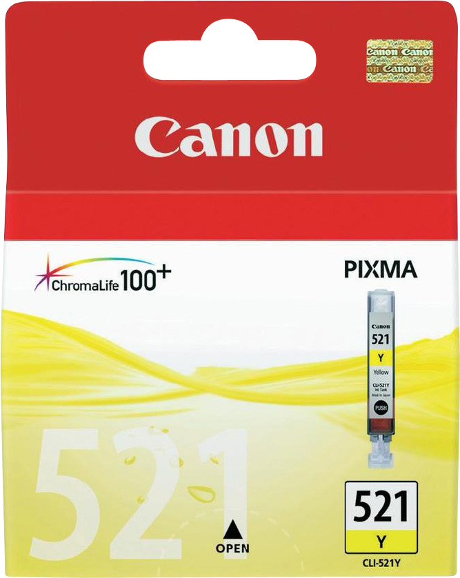 Canon Tintenpatrone CLI-521Y 9ml gelb