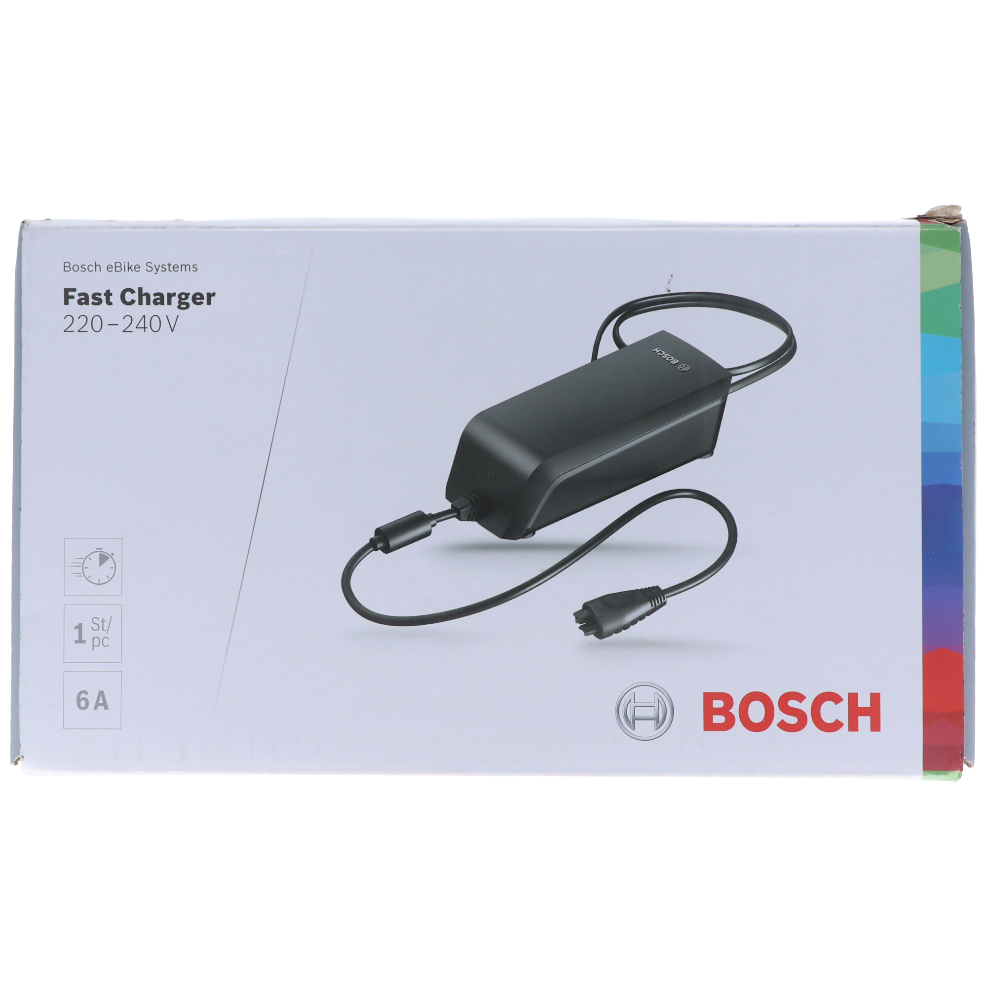 Schnell-Ladegerät für Bosch Active Line, Bosch Performance Line Ladestrom 6A, 0275007918