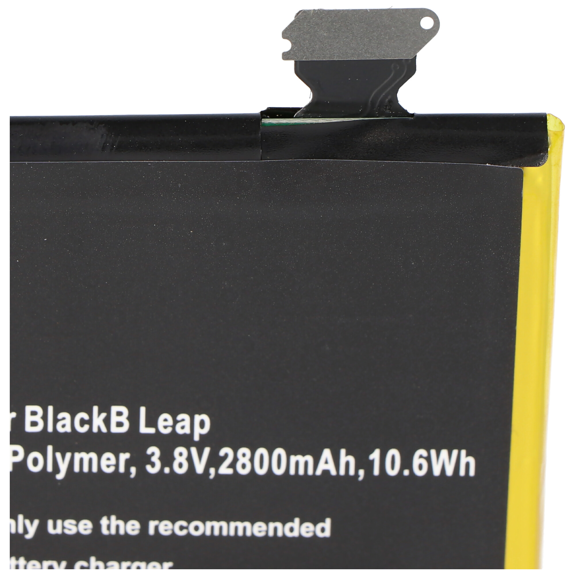 Akku passend für Blackberry Leap, Li-Polymer, 3,8V, 2800mAh, 10,6Wh, built-in