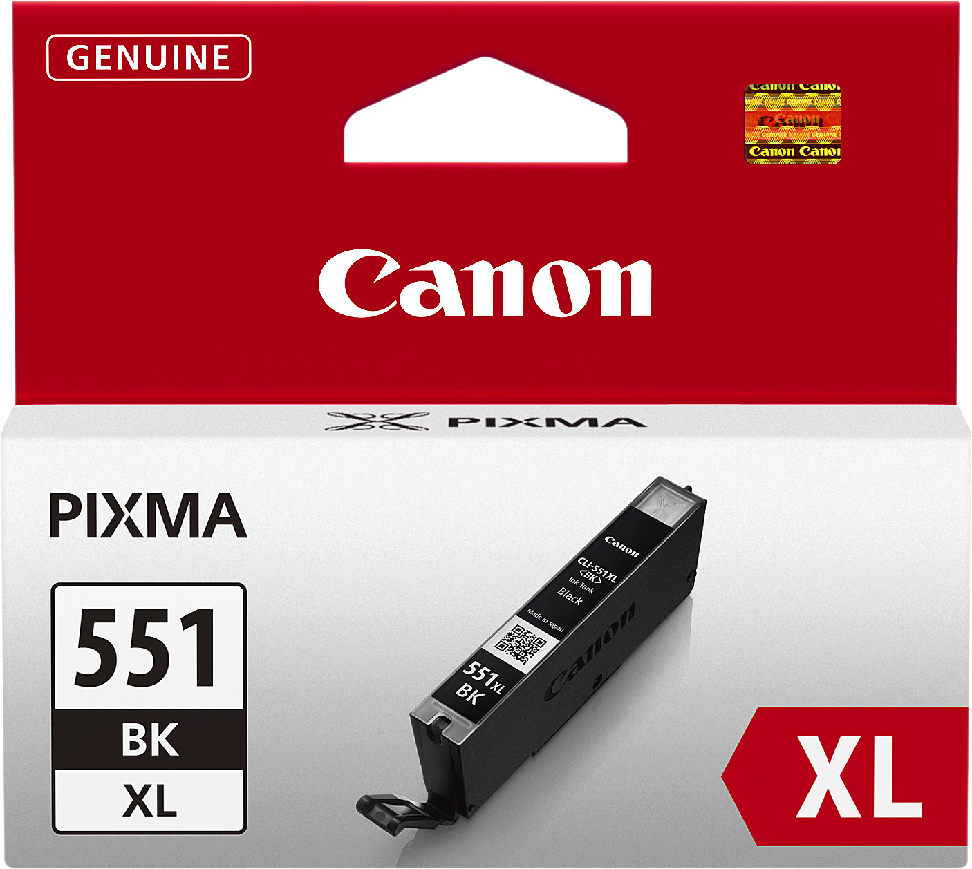 Canon Tintenpatrone CLI-551BK XL 11ml schwarz