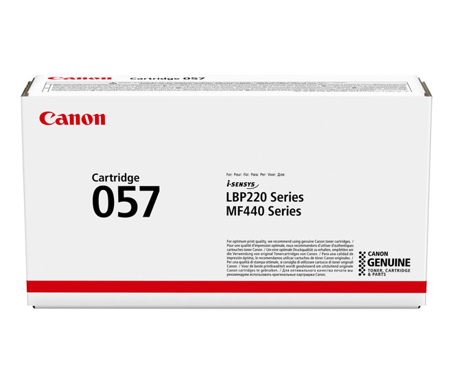 Canon Lasertoner 057 schwarz 3.100 Seiten